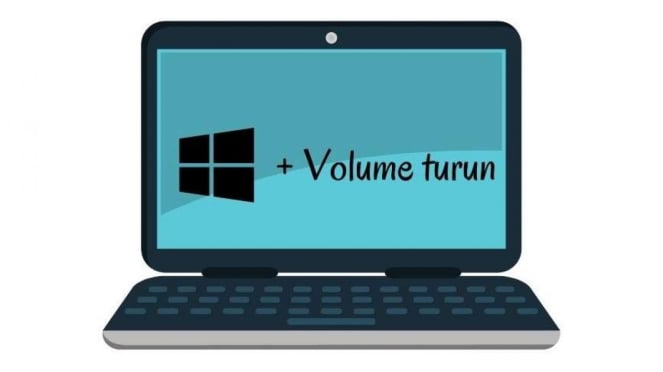 Ilustración del volumen de Windows+