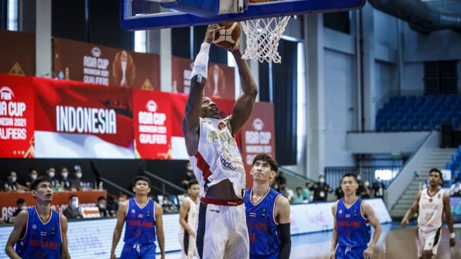 Timnas Basket Indonesia mengalahkan Thailand