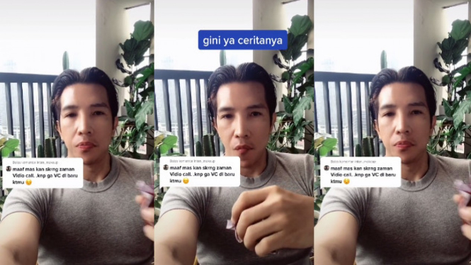 Viral janjian dengan wanita yang datang waria (TikTok/gumay9)