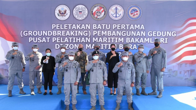 AS dan Indonesia bangun pusat pelatihan maritim di Bakamla Batam.