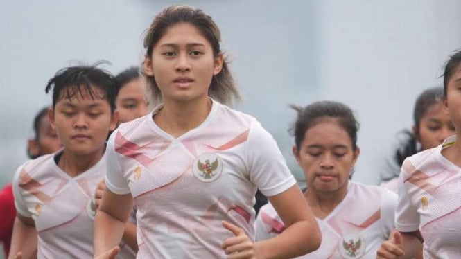 Bomber Timnas Wanita Indonesia, Zahra Muzdalifah.