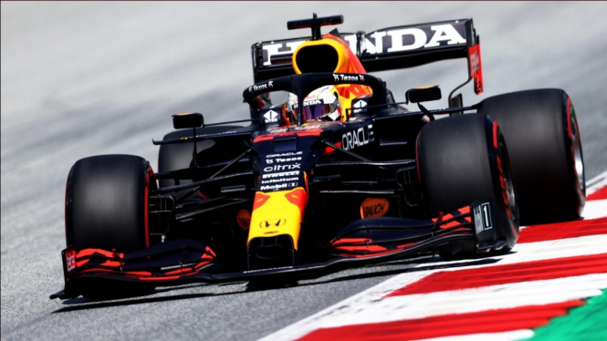 Pembalap Red Bull Racing, Max Verstappen