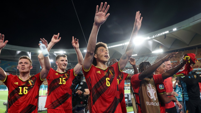 Timnas Belgia ke perempatinal EURO 2020 usai pecundangi Portugal