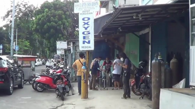 Tempat pengisian oksigen di Jakarta Selatan