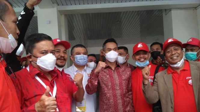 Anindya Bakrie di Munas Kadin ke-VIII yang berlangsung di Kendari.