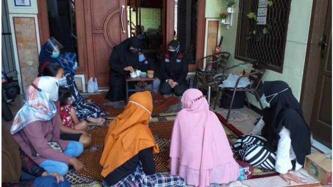 Suasana Kegiatan Sosialisasi Pembuatan Lulur Temulawak