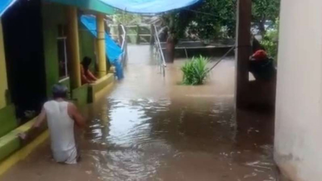 Banjir di Ambon.
