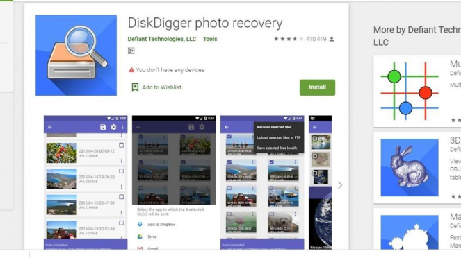 Diskdigger photo recovery