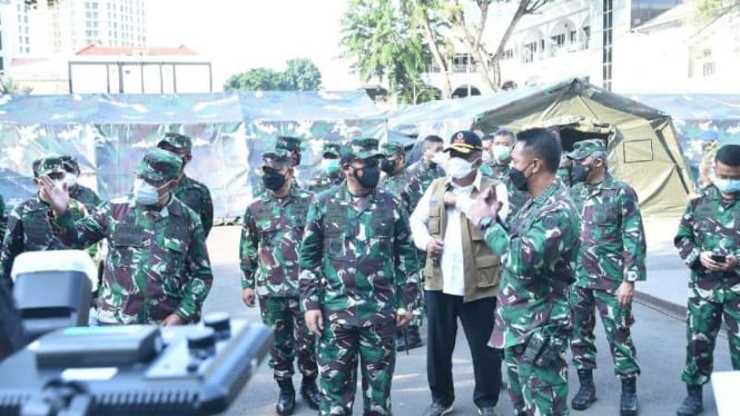 VIVA Militer: Panglima TNI Sidak ke Rumkitlap TNI AD di RSPAD Gatot Soebroto