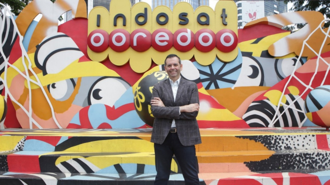 Direktur Utama Indosat Ooredoo, Ahmad Abdulaziz Al-Neama.