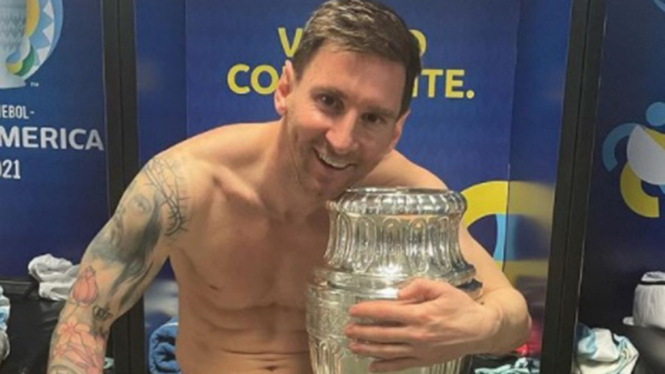 Bintang Timnas Argentina, Lionel Messi