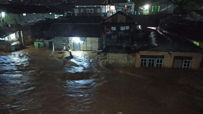 Banjir di Batu Merah Asrama, Desa Batu Merah, Kecamatan Sirimau, Kota Ambon