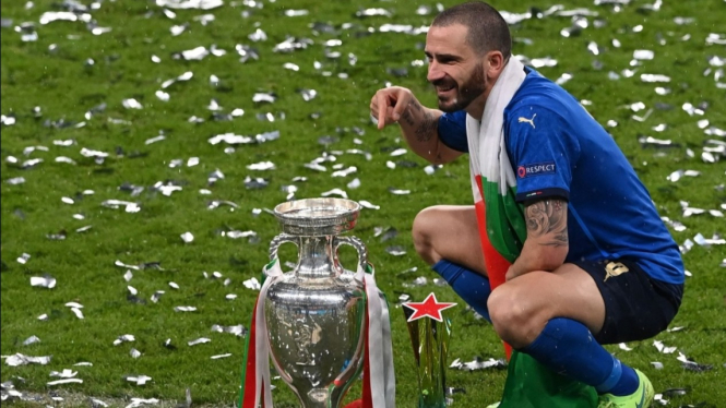 Bek Timnas Italia, Leonardo Bonucci. 