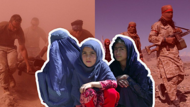 Perang Afghanistan. Getty Images via BBC Indonesia