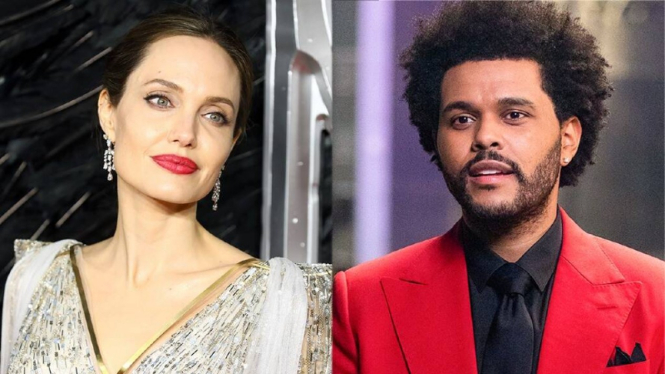 Angelina Jolie dan The Weeknd.