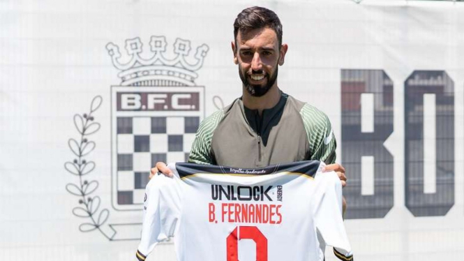 Gelandang MU, Bruno Fernandes gabung klub Portugal