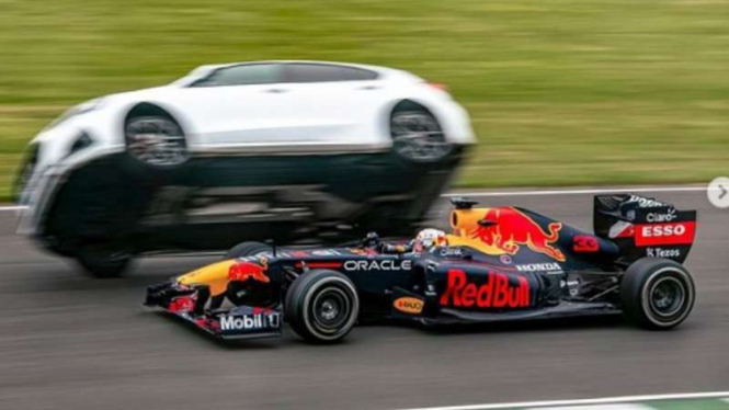 Pembalap Red Bull Racing, Max Verstappen.