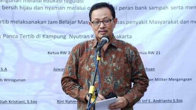 Wakil Wali Kota Yogyakarta Heroe Poerwadi.