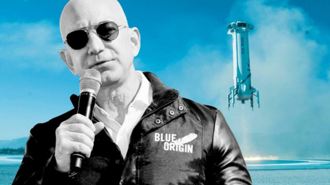 Jeff Bezos dan Blue Origin.