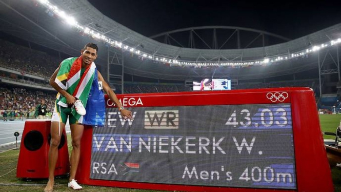 Pelari Afrika Selatan, Wayde van Niekerk