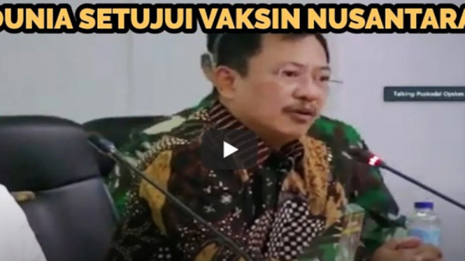 Gagasan Vaksin Nusantara oleh Dokter Terawan Agus Putranto