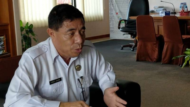 Sekretaris Daerah Kabupaten Manggarai Jahang Fansi Aldus