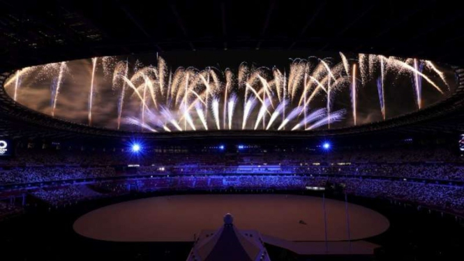 Pembukaan Olimpiade Tokyo 2020.