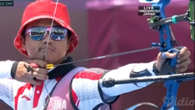 Atlet Panahan Indonesia, Riau Ega Agatha Salsabila di Olimpiade