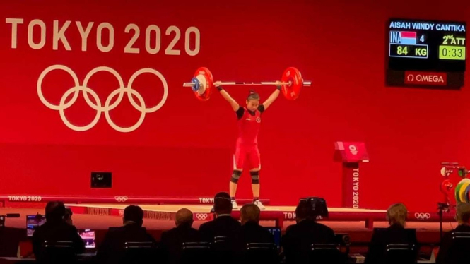 Windy Cantika Aisah raih medali perunggu di Olimpiade Tokyo 2020