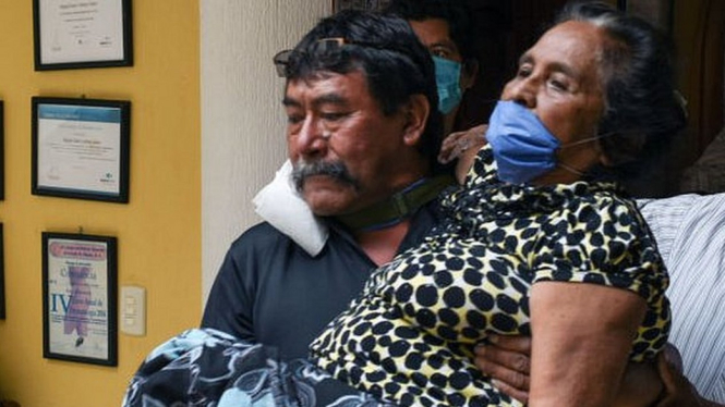 Masyarakat adat di Meksiko. AFP via BBC Indonesia