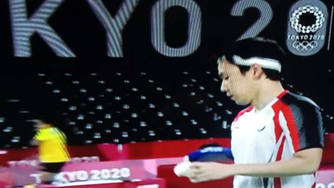 Ganda putra Indonesia, Marcus Fernaldi Gideon/Kevin Sanjaya Sukamuljo.