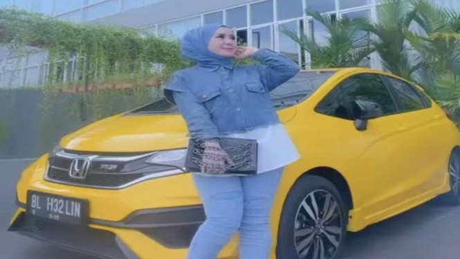 Mobil selebgram Herlin Kenza