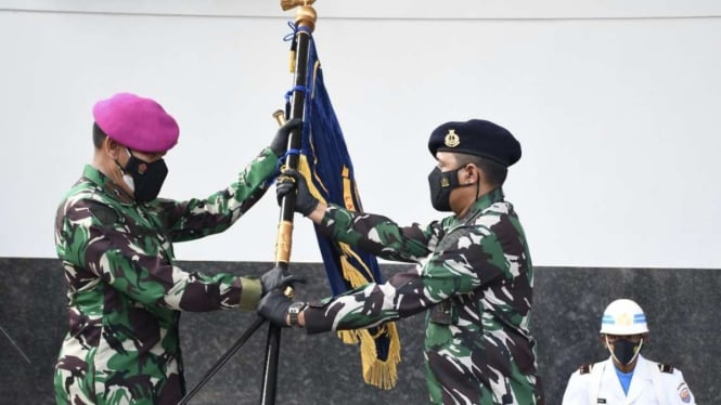 Komandan Lantamal III Pimpin Sertijab 3 Pejabat Penting TNI AL