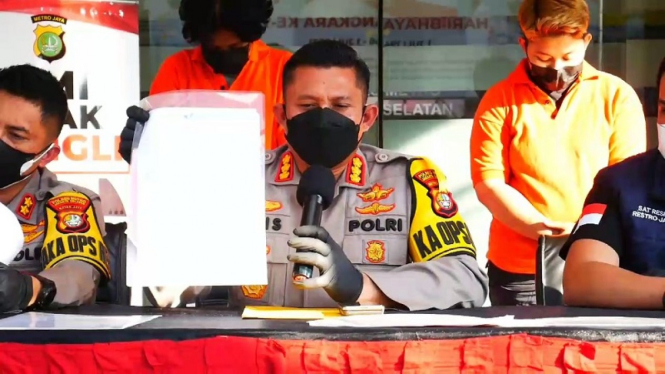 Kapolres Jakarta Selatan  Kombes Pol Azis Adriansyah