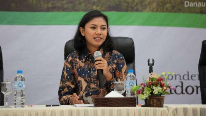 Anggota Komisi Panja Komisi I DPR, Irine Yusiana Roba Putri.