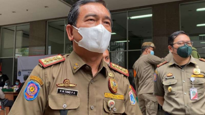 Kasat Pol PP Jakarta Barat Tamo Sijabat 
