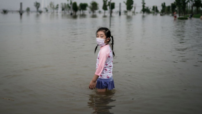 Curah hujan bisa picu banjir. Getty Images via BBC Indonesia