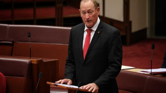 Fraser Anning tak lagi duduk di Senat Australia setelah kalah dalam Pemilu 2019. (ABC News: Adam Kennedy)