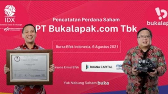 IPO Bukalapak.