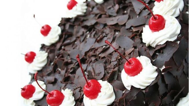 Ilustrasi Blackforest Cake