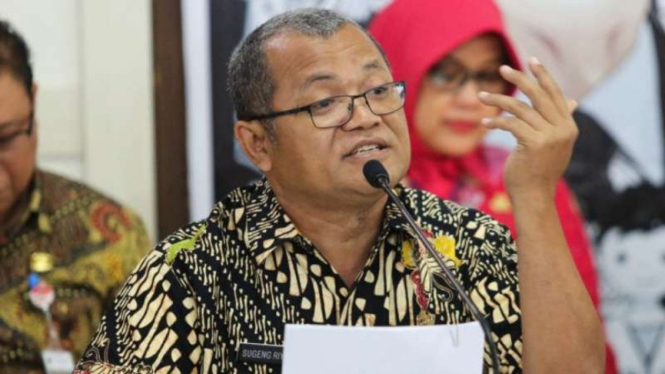 Kepala Dinas Pemberdayaan Masyarakat, Desa, Kependudukan, dan Pencatatan Sipil Provinsi Jawa Tengah Sugeng Riyanto.