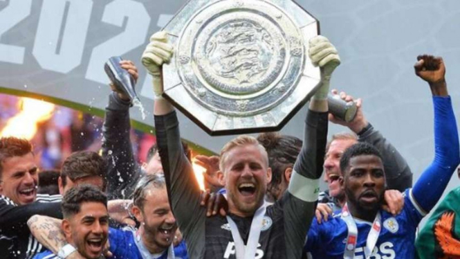 Leicester City juara Community Shield 2021.