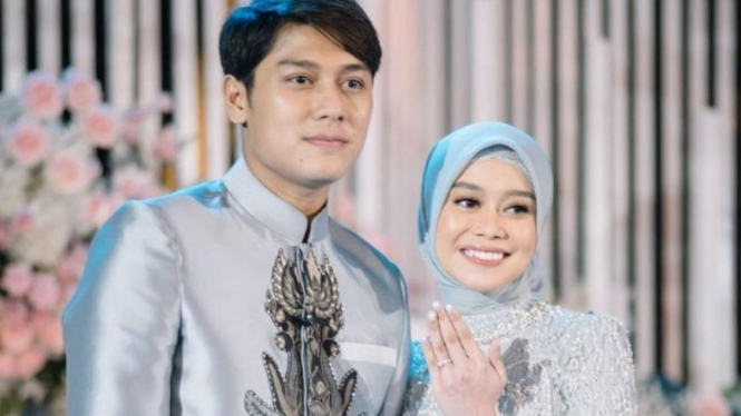 Rizky Billar dan Lesti Kejora.