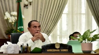 Edy Rahmayadi:  Senang Kali Gubernurnya Dipenjara