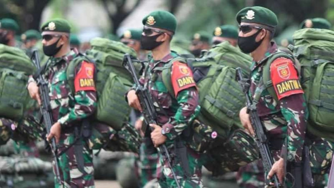 VIVA Militer: Pasukan Yonif Para Raider 431/Satria Setia Perkasa