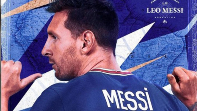 Megabintang Paris Saint-Germain, Lionel Messi.