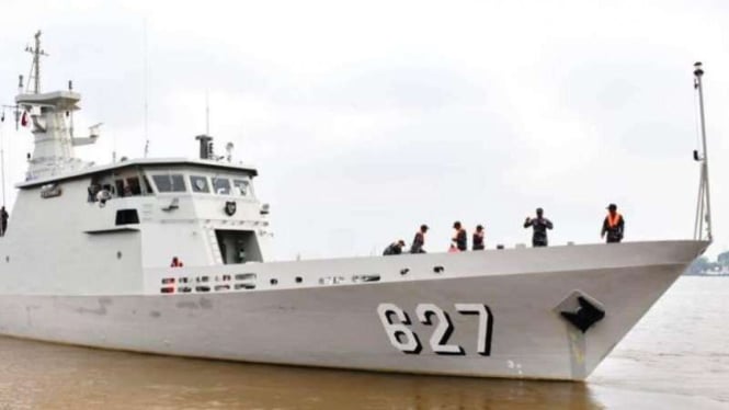 VIVA Militer: Kapal cepat rudal TNI Angkatan Laut, KRI Kerambit (627)