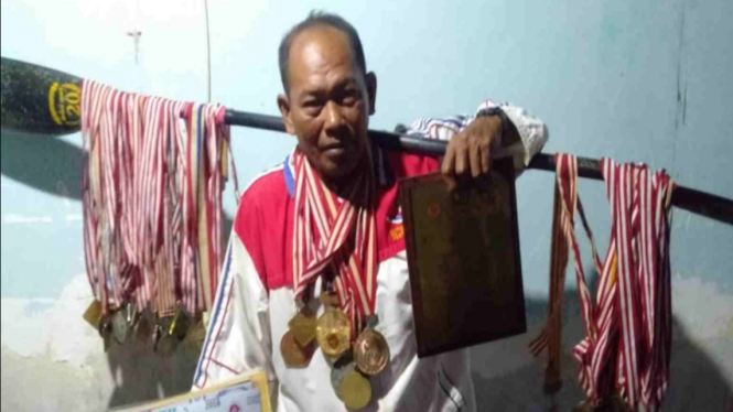 Mantan atlet kano Indonesia, Abdul Razak