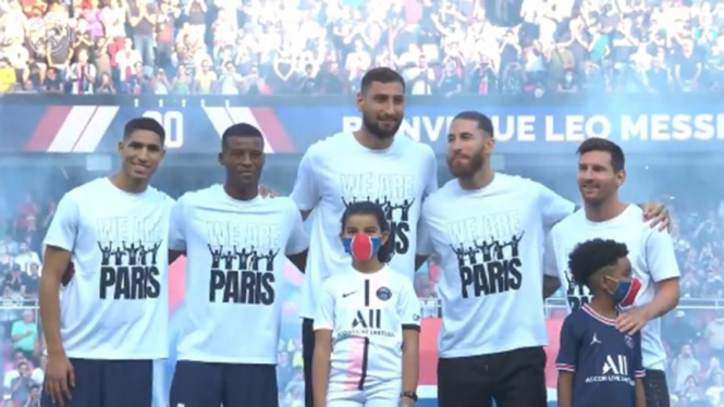 Perkenalan rekrutan baru Paris Saint-Germain (PSG)