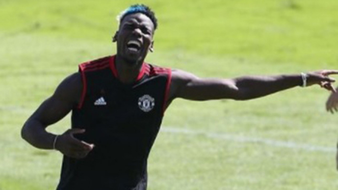 Gelandang Manchester United, Paul Pogba Gelandang Manchester United, Paul Pogba